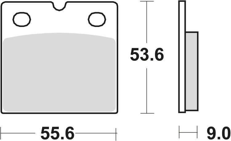 TRW Freed Pad McB 19 SV Metal Nitered