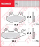 TRW Brake Pad McB 900 SV Metal fritté