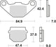 TRW Freed Pad MCB 519 EC Organic