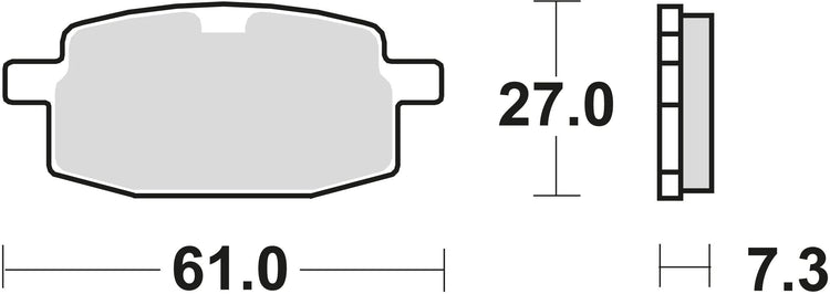 TRW Freed Pad MCB 590 EC Organic