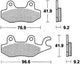 TRW Freed Pad MCB 663 EC Organic