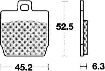 TRW Freed Pad MCB 701 EC Organic