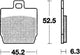 TRW Freed Pad MCB 701 EC Organic