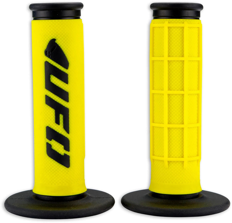 Ufo plast poignée en caoutchouc challenger grip en caoutchouc challenger noir jaune