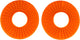 Ufo plast ufoplast poignée en caoutchouc beignets poignée en caoutchouc beignets orange