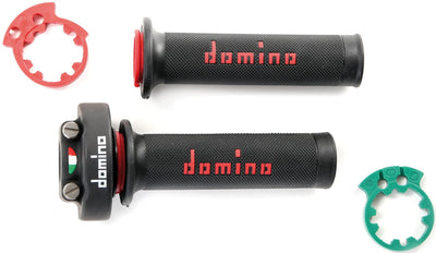 Luminaire à poignée tournante à gaz Domino xm2 . poignées d'accélérateur alu sw 2-pull, poignée xm2
