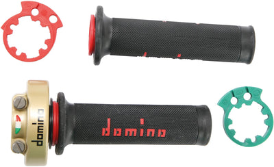 Luminaire à poignée tournante à gaz Domino xm2 . poignées d'accélérateur alu go 2-pull, poignée xm2
