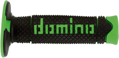 Domino poignée en caoutchouc a260 poignée en caoutchouc a260 noir vert 120mm fermé