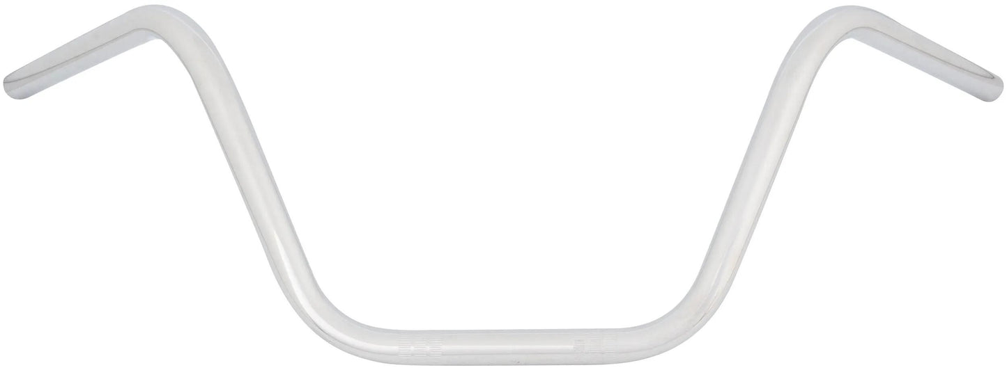 Guidon adapté Tommaselli acier chr 22mm tuev