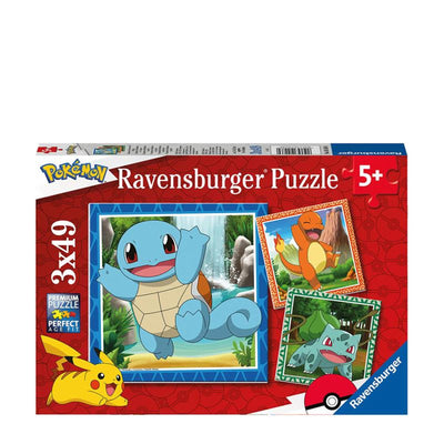 Ravensburger Pokémon: Charmander, Bulbasaur et Squirtle
