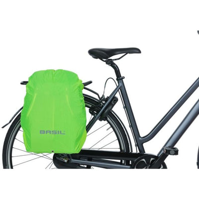 Basil B-Safe Backpack Nordlicht - Sac à dos pour vélo - Unisex - Vert - 13L