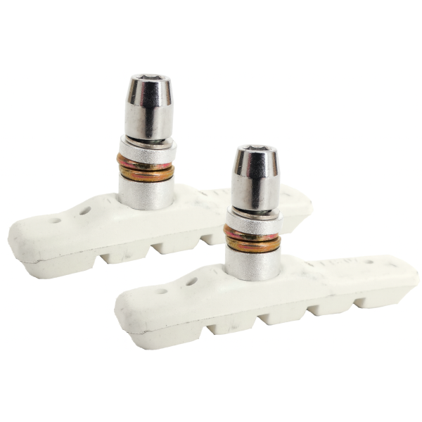 Jeu de plaquettes de frein Edge V-brake 72mm White