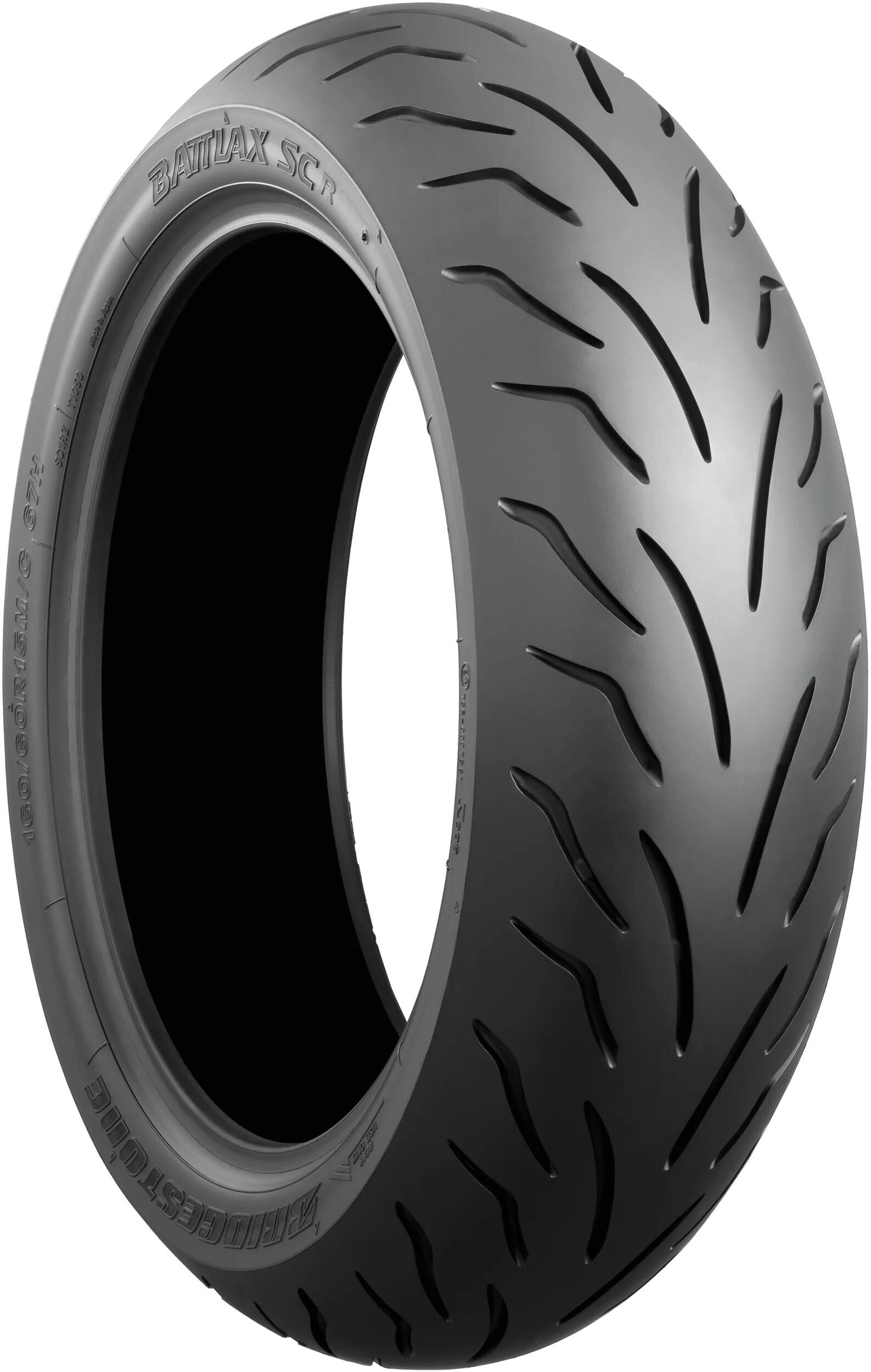 Bridgestone Tire Br.St. Battleax SC 130 70-12 62p TL arrière