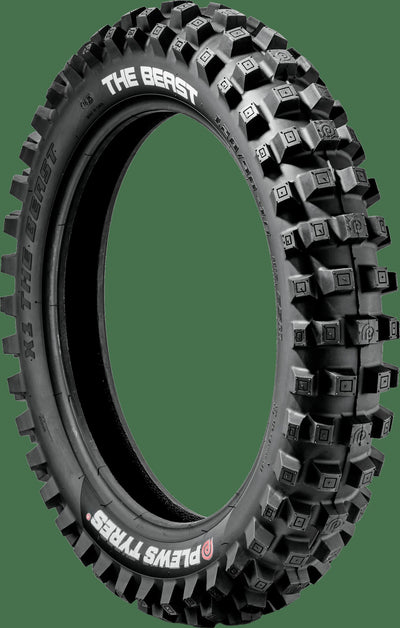 Pneus Plews pneu extérieur pneus hybrides bête 110 100-18 64m tt tb trail composé pt