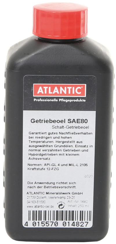 ATLANTIC GEARBOX Huile SAE 80 GRANDE Huile SAE 80 250 ml
