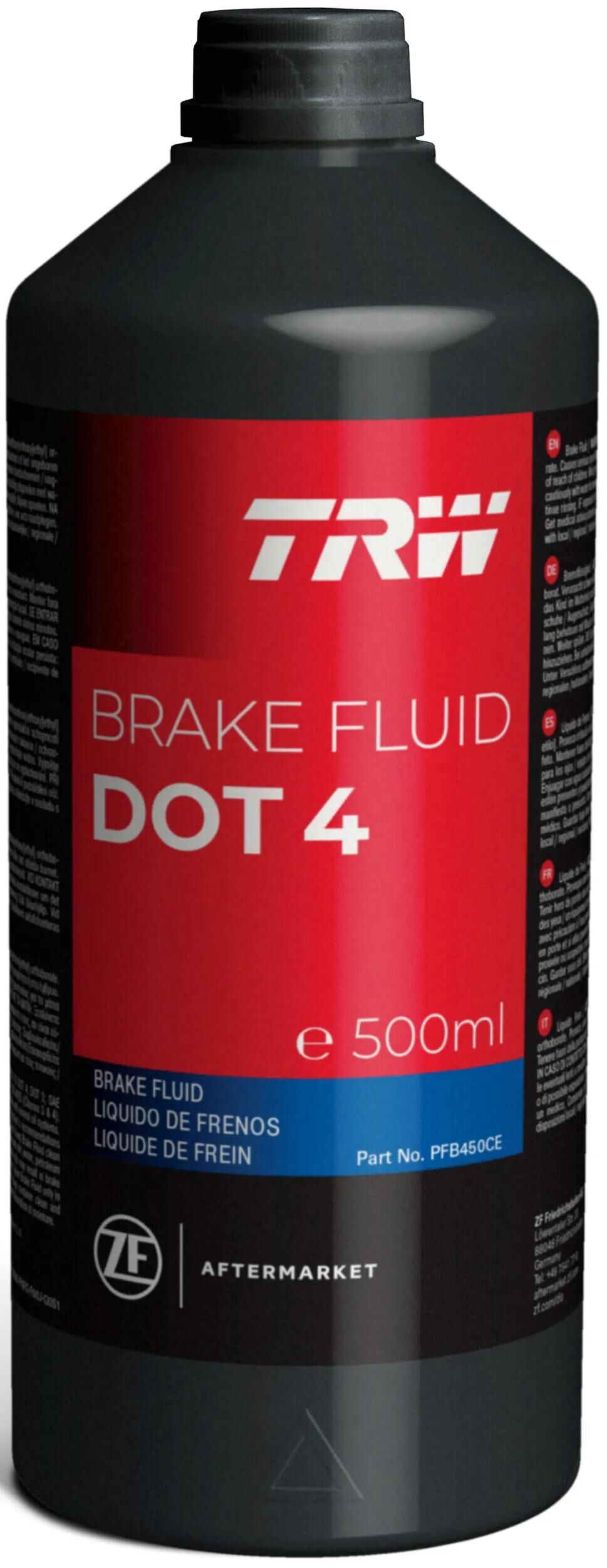 Fluide de frein TRW. dot4 500 ml