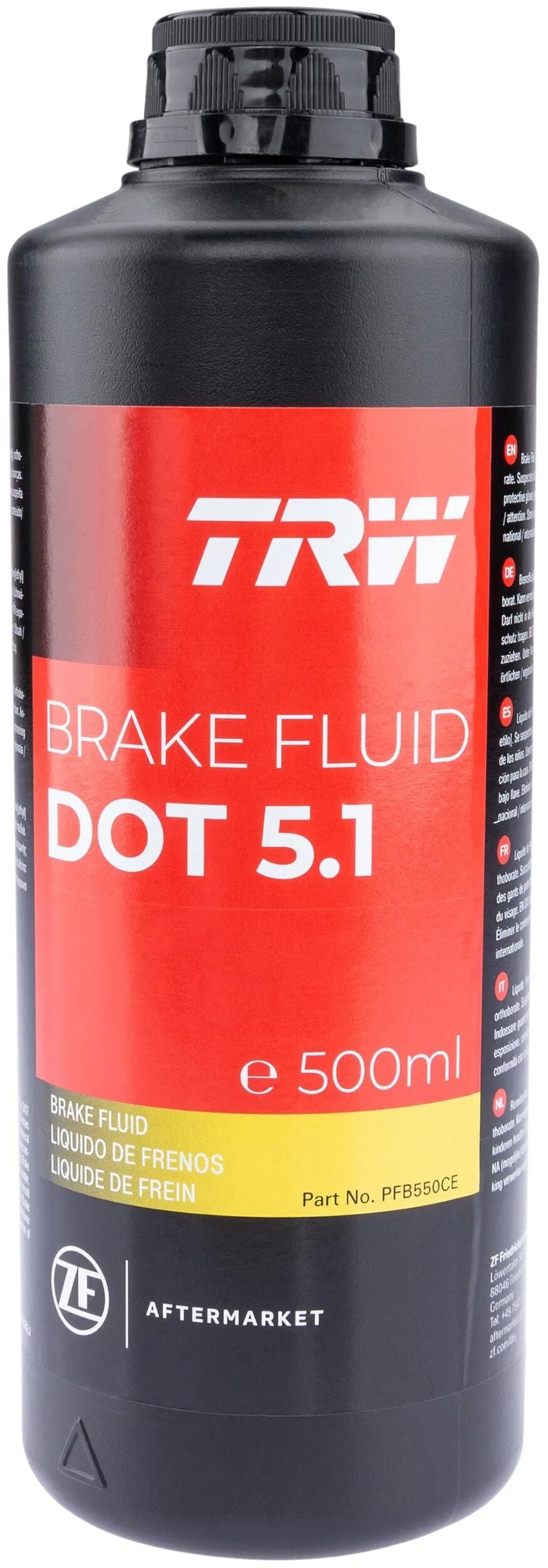 Fluide de frein TRW. dot5.1 500 ml