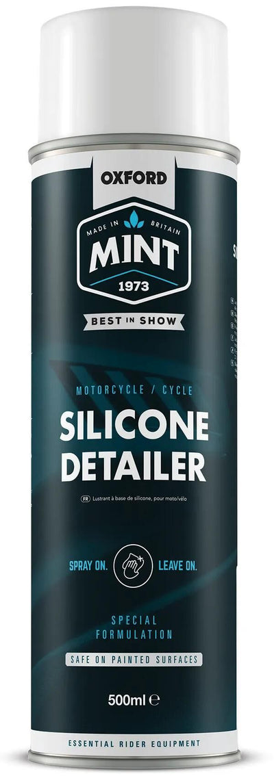 Spray de silicone à moto à la menthe