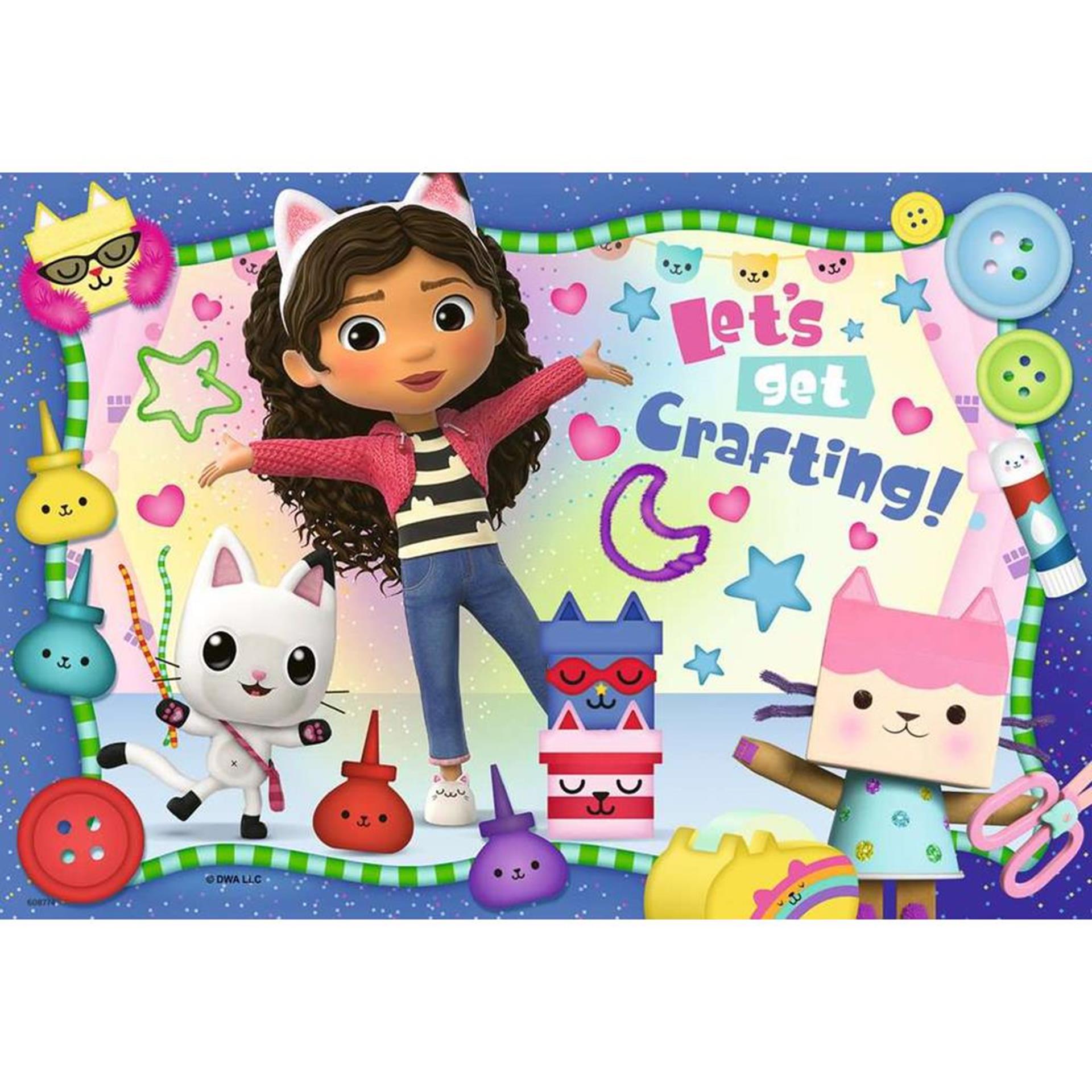 Ravensburger - Gabby's Poppenhuis Legpuzzel 2x24 stuks