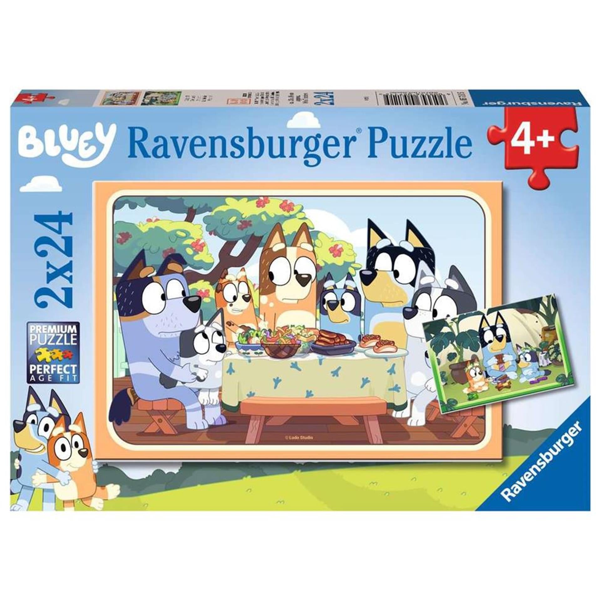 Ravensburger - Bluey Legpuzzle 2x24 pièces