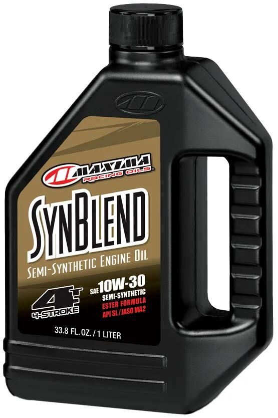 Huiles de course maxima huile de moteur Maxima Syn Bnd Ester 4T 10W-30 1L