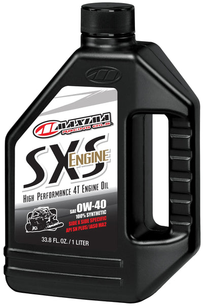 MAXIMA RACING Huiles Motor Huile Maxima SXS Syntation complète. 0W-40 1L