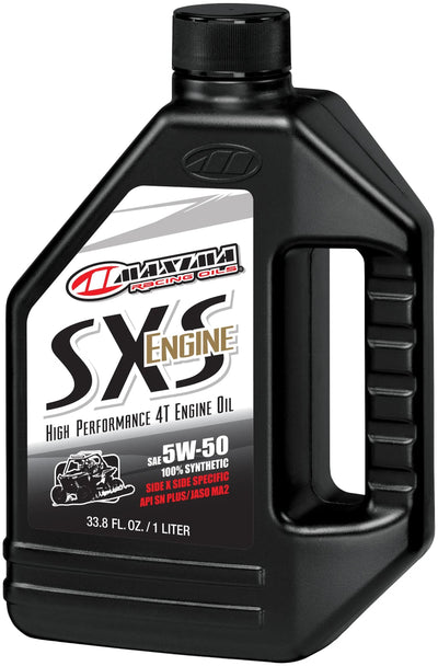 MAXIMA RACING Huiles Motor Huile Maxima SXS Syntation complète. 5W-50 1L