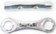 Clé de bougie Buzzetti 16 18 mm 120 mm de long