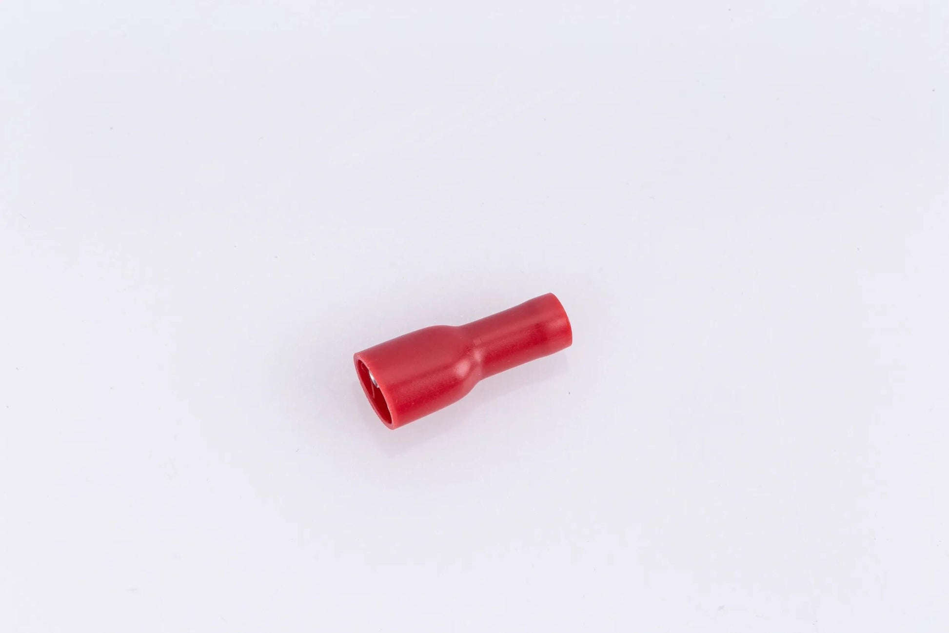 Fiche banane Spahn manchon enfichable plat entièrement isolé rouge 100pc
