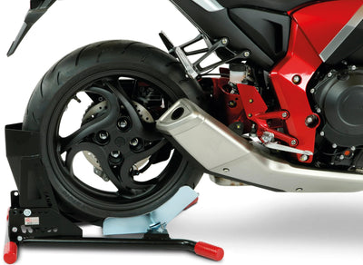 Acebikes ace bikes support de moteur de roue avant support de moto stable mod. 180 en régime permanent