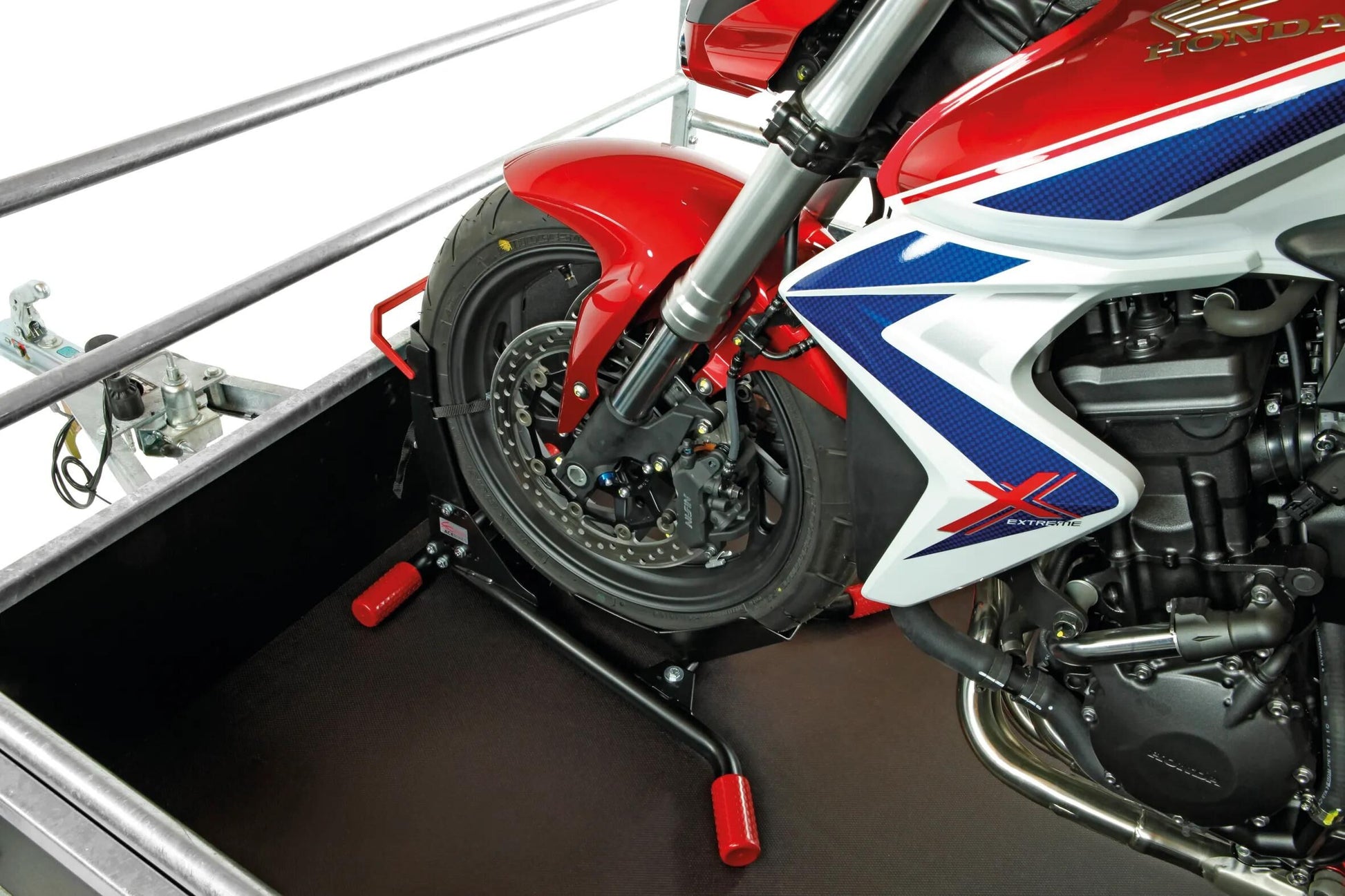 Acebikes ace bikes support de moteur de roue avant support de moto stable mod. 250 en régime permanent