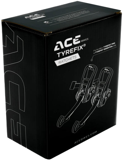 Acebikes Ace Bikes transporte des cliquets de sécurité pour pneus. jeu de cliquets pour pneus