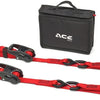 Acebikes Ace Bikes Ratchet Premium Set de sangles de tension Set de sangles d'arrimage Acebike Ratchet Premium