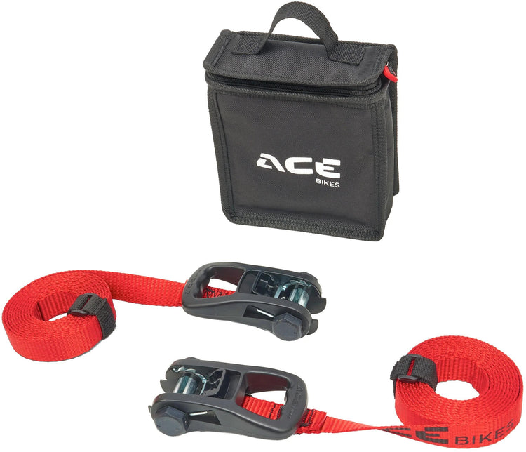 Acebikes ace bikes cliquet essentiel ensemble sangles de tension ensemble de sangles d'arrimage acebike cliquet essentiel