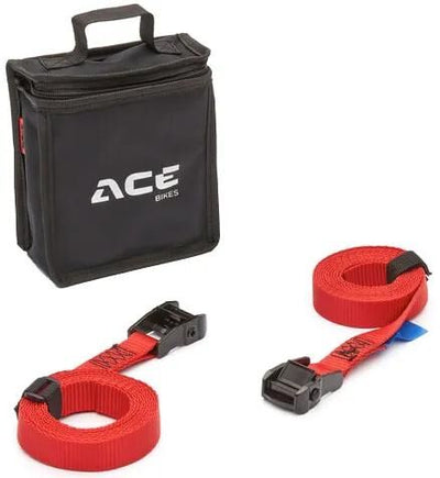 Acebikes ace bikes boucle à came ensemble essentiel sangles de tension ensemble de sangles d'arrimage acebike boucle à came essentielle