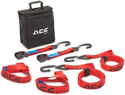 Acebikes ace bikes cam boucle pro ensemble sangles de tension ensemble de sangles d'arrimage acebike cam boucle pro