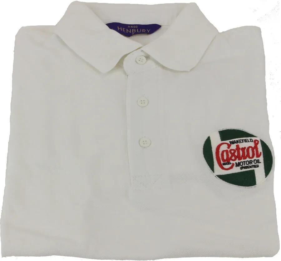 CASTROL Classic Polo Polo Polo Classic White GR. L 50