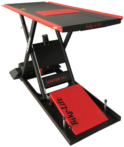 Bike-lift pont élévateur master 504 portail rétractable plate-forme élévatrice bike-lif master 504 portail rétractable