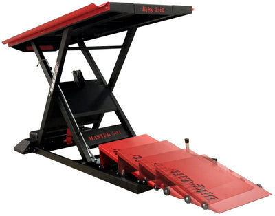 Bike-lift pont élévateur master 504 portail rétractable plate-forme élévatrice bike-lif master 504 portail rétractable