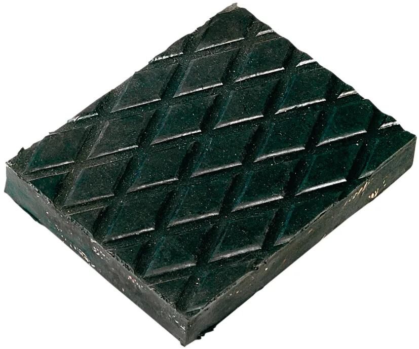 Bike-lift coussinet en caoutchouc pour élévateur de vélo coussinet en caoutchouc 120x140x20 mm