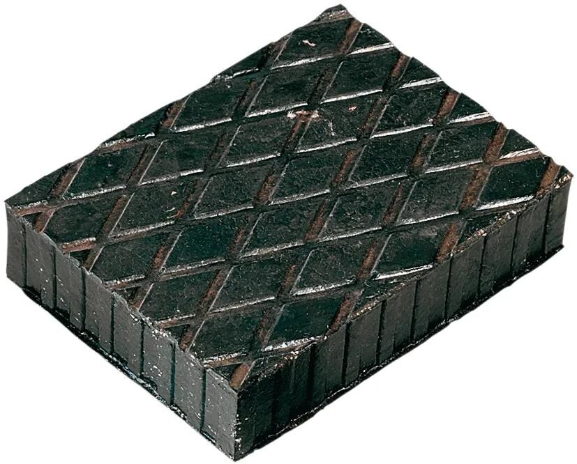 Bike-lift coussinet en caoutchouc pour élévateur de vélo coussinet en caoutchouc 120x140x40 mm
