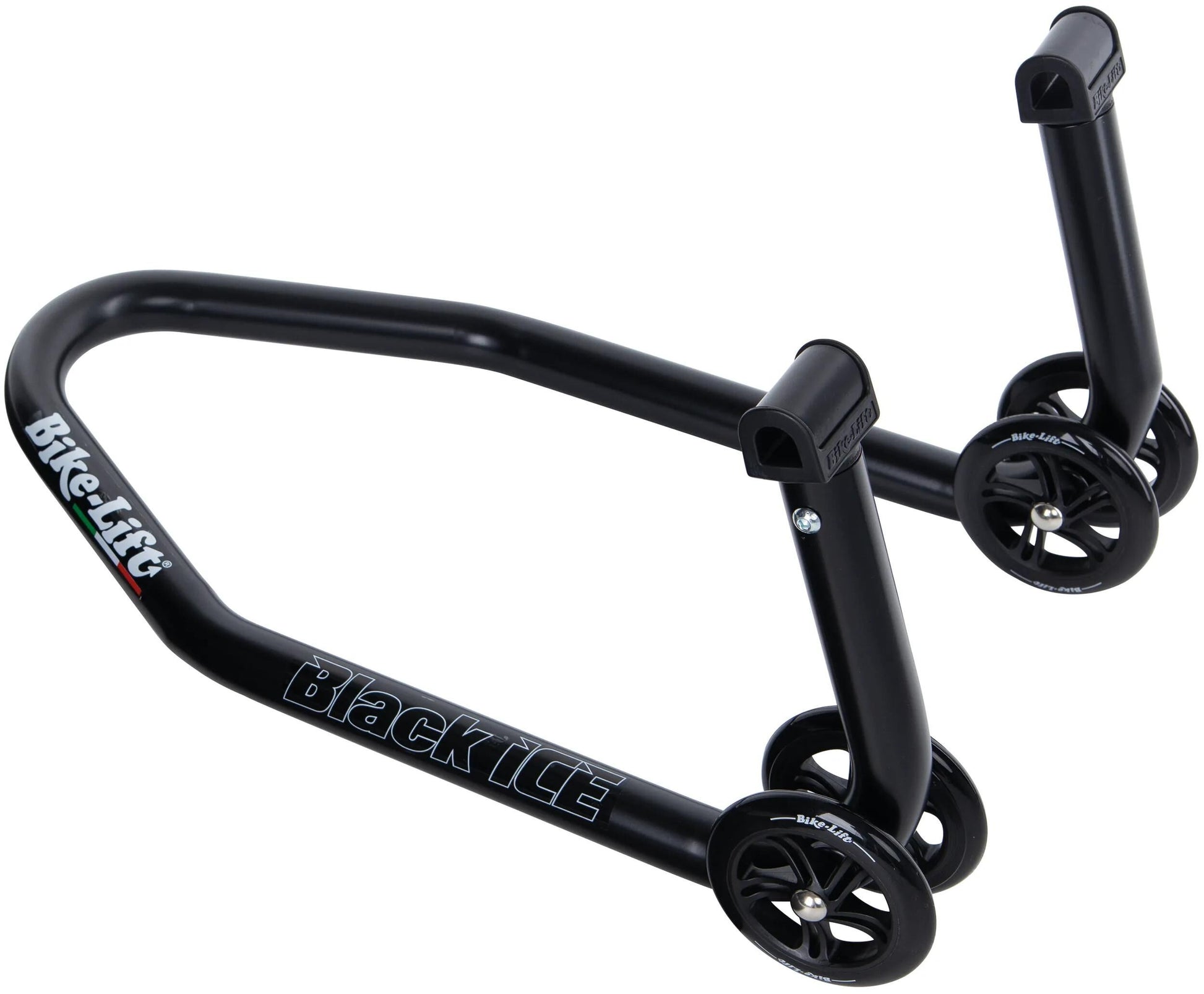 Support d'enclos pour lève-vélos Bike-lift test d'assemblage bi-fs glace noire. glace noire de l'université avant