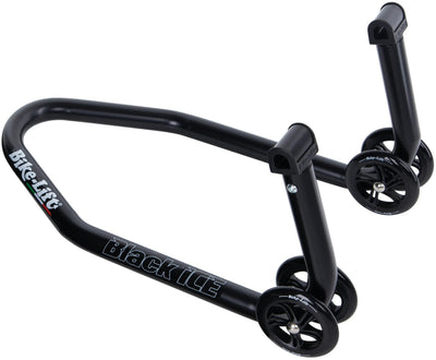 Support d'enclos pour lève-vélos Bike-lift test d'assemblage bi-fs glace noire. glace noire de l'université avant