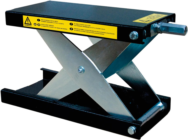 Bike-lift lève-vélo cric à ciseaux cric à ciseaux 500 kg 25x35x40 cm