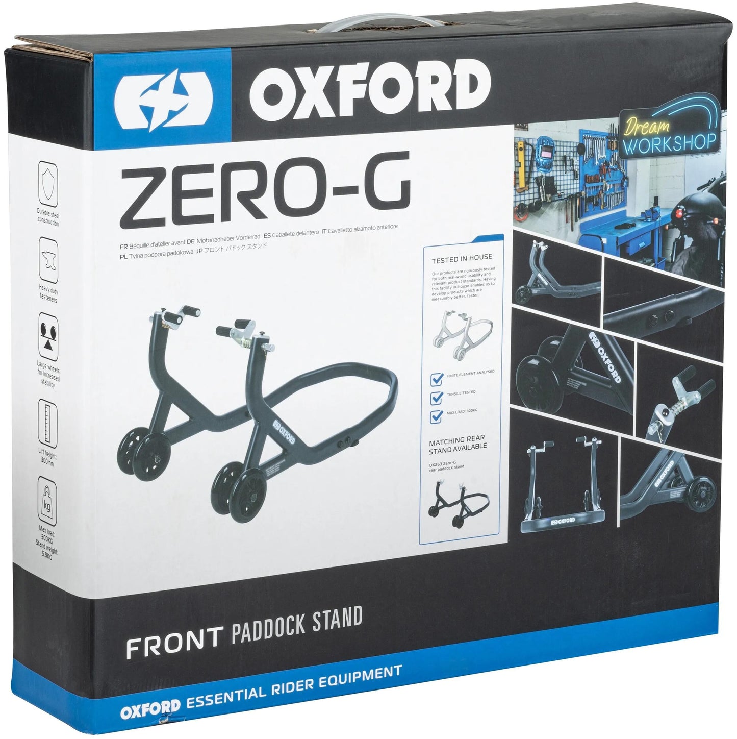 Test d'assemblage d'Oxford. Zer avant noir