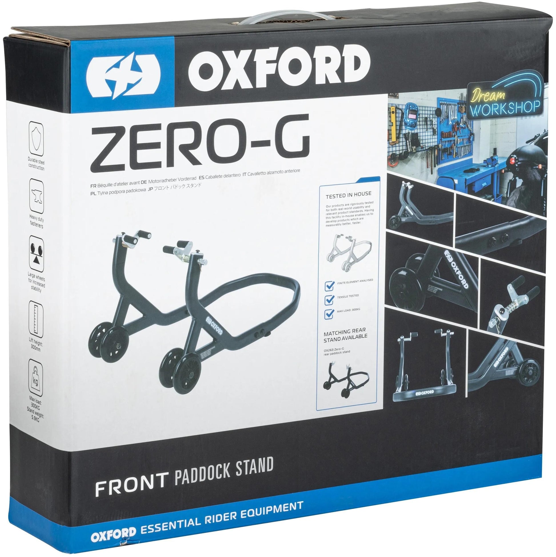 Test d'assemblage d'Oxford. Zer avant noir