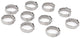 Colliers de serrage Spec-x schlauchschelle 17,8-21,0 en acier inoxydable