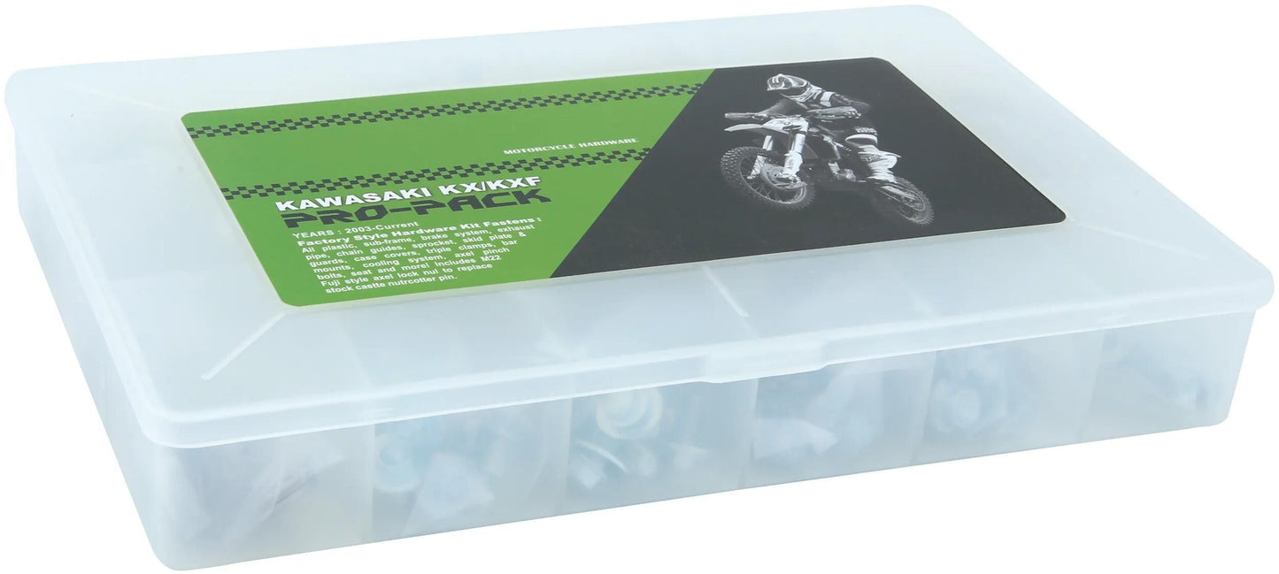 Jeu de boulons Spec-x assortiment de vis tout-terrain moto 154 pièces