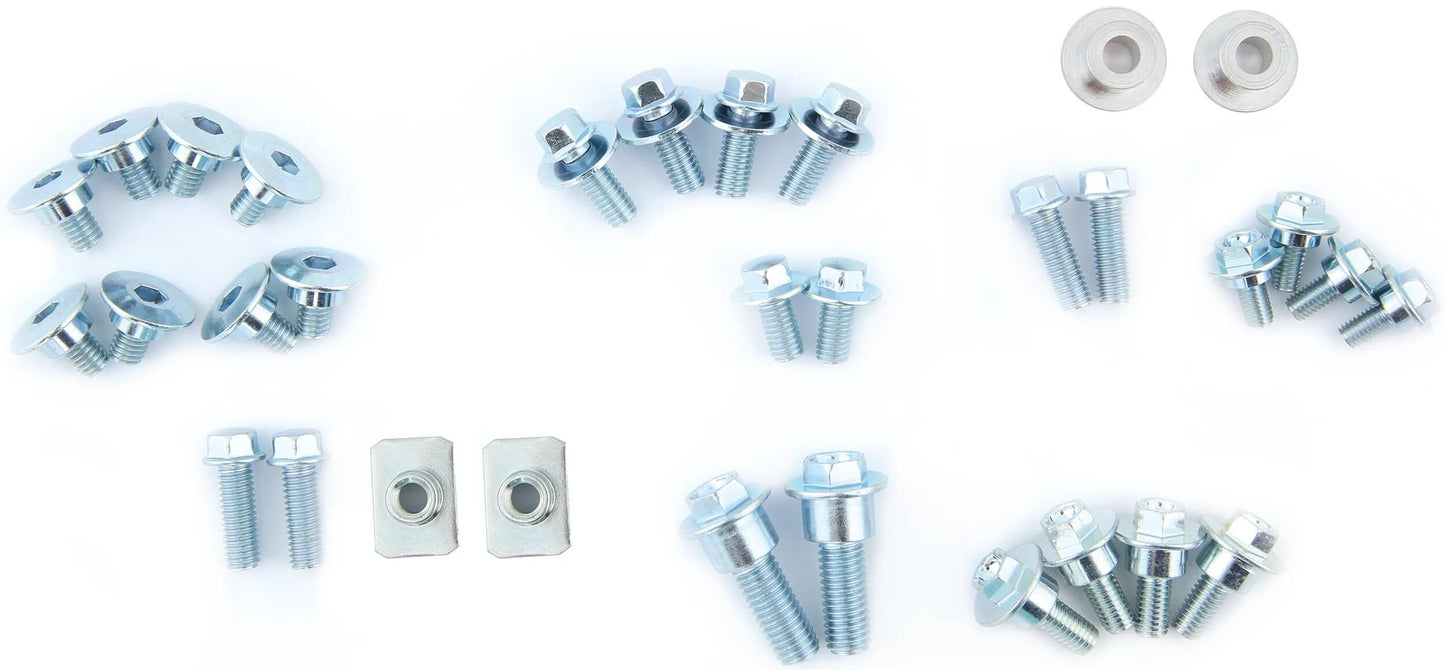 Jeu de boulons Spec-x assortiment de vis tout-terrain moto 32 pièces