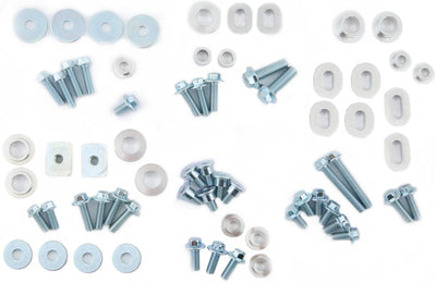 Jeu de boulons Spec-x assortiment de vis tout-terrain moto 68 pièces